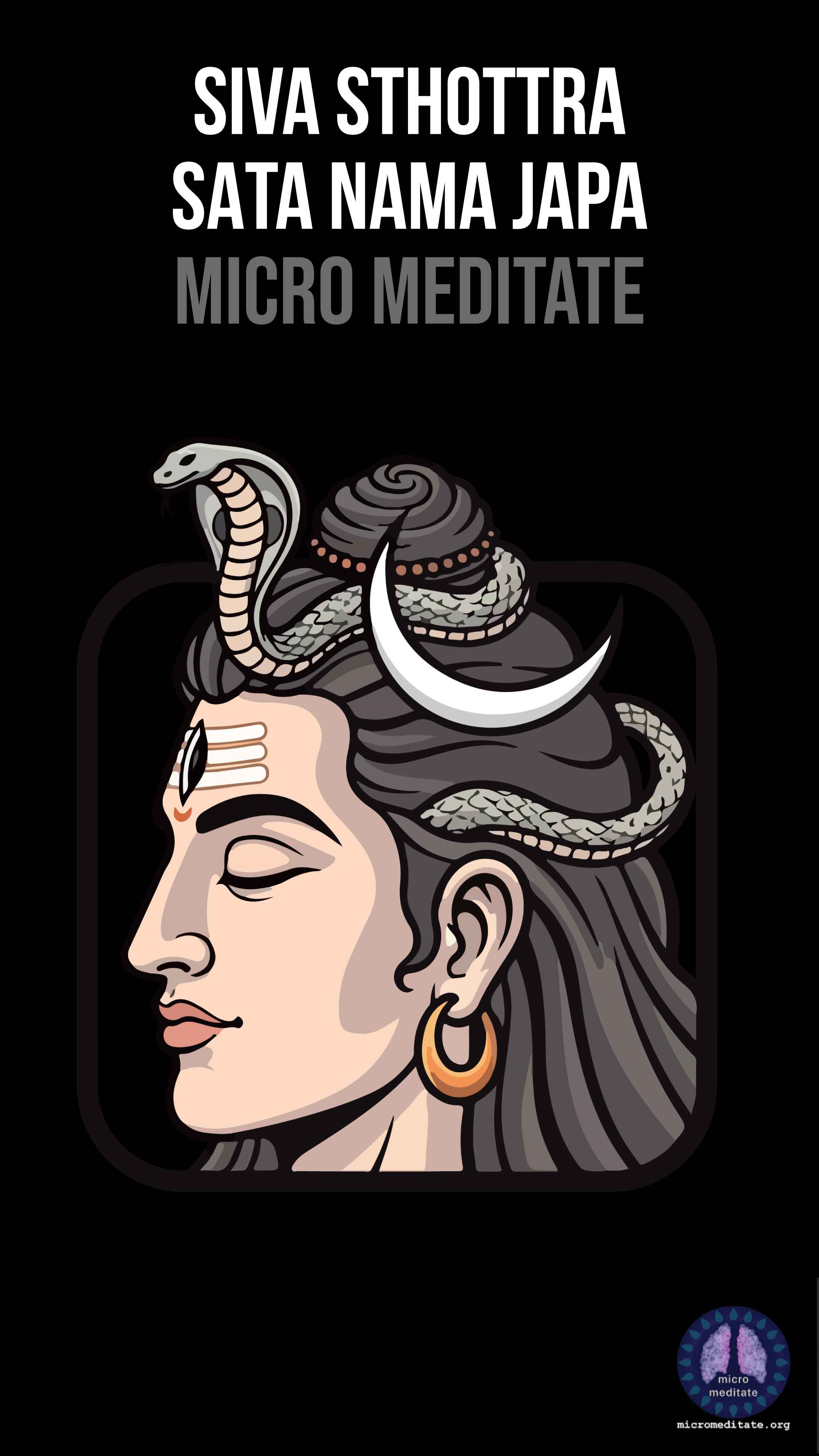 Siva Sthothra Shatha-Nama Japa - Micro Meditate - 12 Session